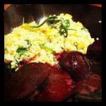 American Salad of Beets Roasted and Quinoa with Spinach Dessert