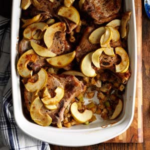 Georgian Sunday Chops and Stuffing Appetizer