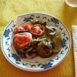British Ratatouille from Grilled Vegetables Appetizer
