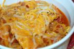 American Lasagna Cheese Soup Appetizer