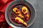 British Goats Cheese Stuffed Chillies With Salsa Recipe Appetizer