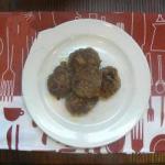 British Meatballs of Beef and Gruyere Cheese Appetizer