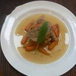 British Roast Pork with Carrots and Sage Appetizer