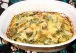 American Smokey Brussels Sprouts Bake Appetizer