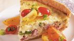 Swiss Slowcooker Ham and Swiss Quiche Appetizer
