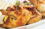 Lemon Garlic And Thyme Roast Chickens Recipe recipe