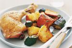 British Roast Chicken And Vegetables Recipe 1 Dinner