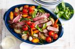 Scotch Fillet Tagliata And Roast Vegetable Salad Recipe recipe