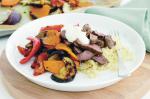 Roast Vegetables And Chermoula Lamb With Couscous Recipe recipe