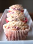 British Mimis Raspberry and Lemon Muffins With Streusel Topping Dessert