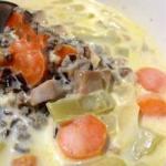 British Silky and Creamy Wild Rice Soup Recipe Appetizer
