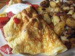 American Ww Strawberry Omelet  Omelette Aux Fraises Breakfast