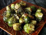 American Asian Stirfried Brussels Sprouts Appetizer