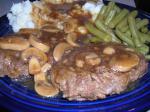 American Weight Watchers Salisbury Steak Dinner