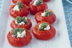 American Baby Capsicums Filled With Pistachio Pesto And Goats Cheese Recipe Appetizer