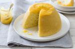 American Lemon Curd Steamed Pudding Recipe Dessert