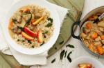 American Pork And Apple Cider Casserole With Sage Brown Rice Recipe Appetizer