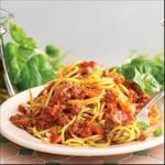 Spaghetti Bolognese for One recipe