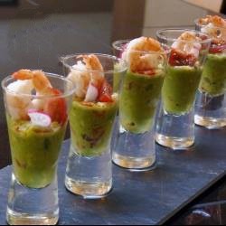 American Verrine Recipes to the Lawyer and the Shrimp Appetizer