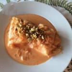 American Cod with Spices and Pistachios Appetizer