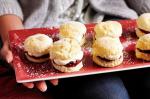 British Mini Scones With Raspberry Jam And Vanilla Bean Mascarpone Recipe Breakfast