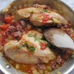 Chicken with Basil and Ham recipe