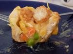 American Cheesy Chicken Pot Biscuit Cups low Fat Low Cal Dessert