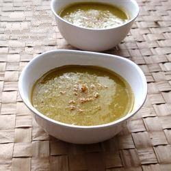 American Rootleek Soup Appetizer