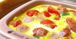 Canadian Toaster Oven Omelette With Colorful Vegetables 1 Appetizer