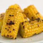 American Barbecued Corn with Chilli and Lime Butter BBQ Grill