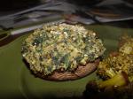 American Spinach  Pecan Stuffed Portabella Mushrooms Appetizer