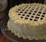 American Lemon Blackberry Cake Dessert