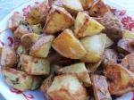 French Thyme Roasted Potatoes Appetizer