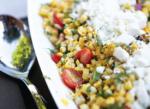 American Grilled Corn Salad with Chevre Appetizer