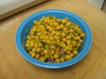 Curried Chickpeas With Cilantro recipe