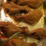 American Thigh of Chicken in Oven Dinner