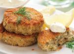 American New England Cod Cakes Appetizer