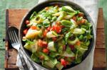 American Warm Zucchini And Broad Bean Salad Recipe Appetizer