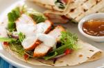 Canadian Tandoori Wraps With Yoghurt Dressing Recipe Dinner