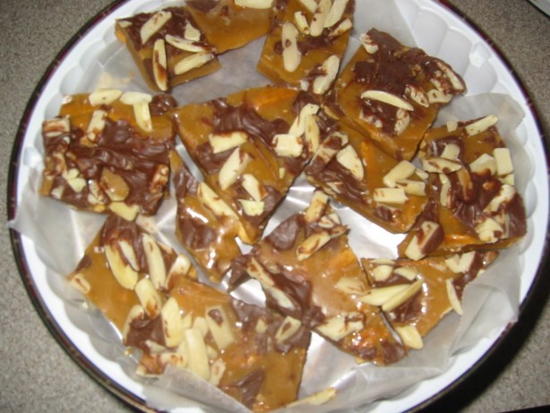 American Easy Microwave Toffee Dessert