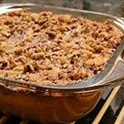 American Side Dish - Sweet Potato Pecan Souffle Dessert