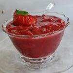 British Strawberry Rhubarb Sauce Recipe Dessert