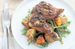 American Zaatar Chicken With Potato And Pumpkin Salad Recipe Dinner