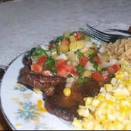 Caribbean Caribbean Pork with Pineapple Salsa Alcohol