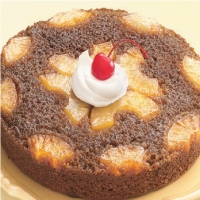 Canadian Pineapple Upside- Down Gingerbread Dessert