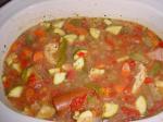 American Alis Chicken and Sausage Gumbo Appetizer