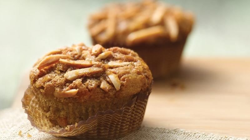 American Glutenfree Apricot Muffins with Almond Streusel Topping Dessert