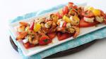 American Grilled Watermelon and Shrimp Salad Appetizer