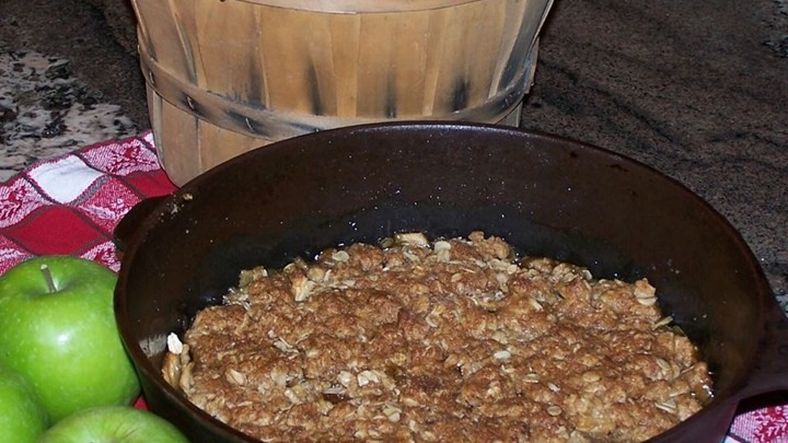 Canadian Maple Apple Crisp Recipe Dessert