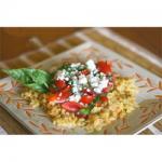 Canadian Orzo with Tomatoes Basil and Gorgonzola Recipe Appetizer
